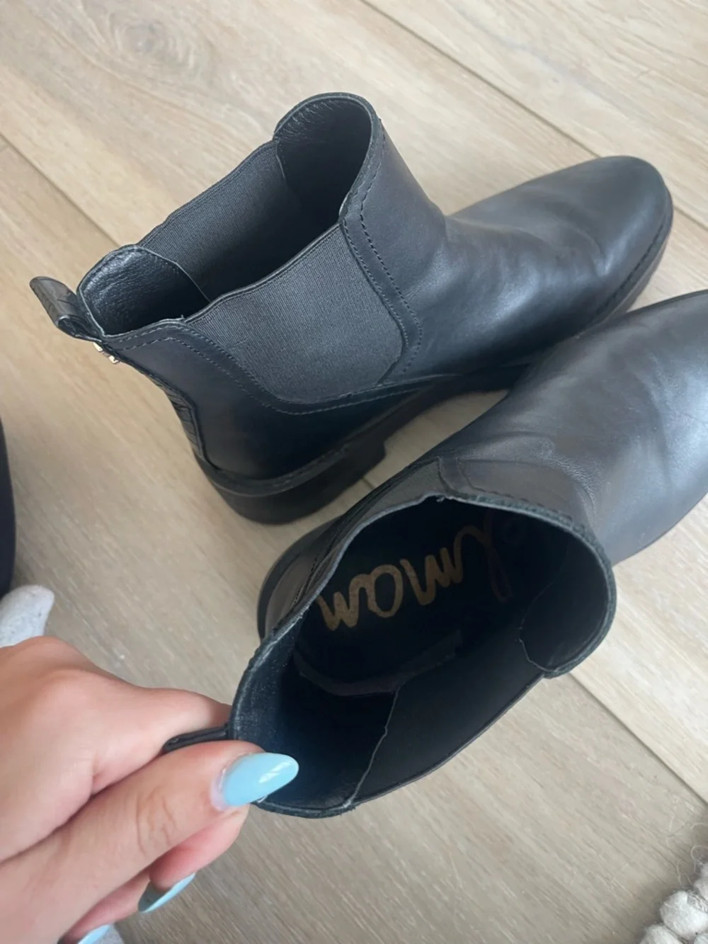 Sam Edelman Black Booties - Picture 6 of 9